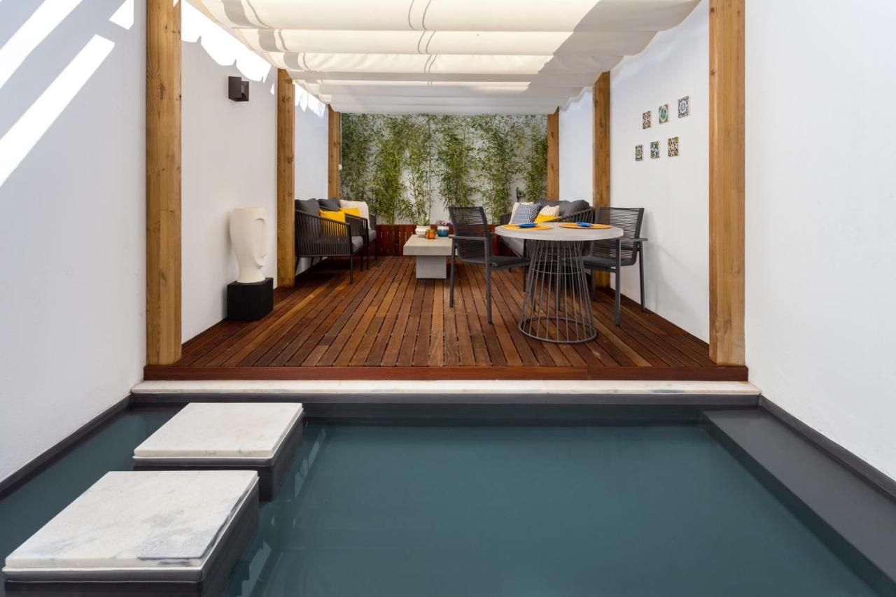 Stupendo- Two Rooms, Patio With Refreshing Pond-Center-Air Conditioning-Free Park 리스본 외부 사진